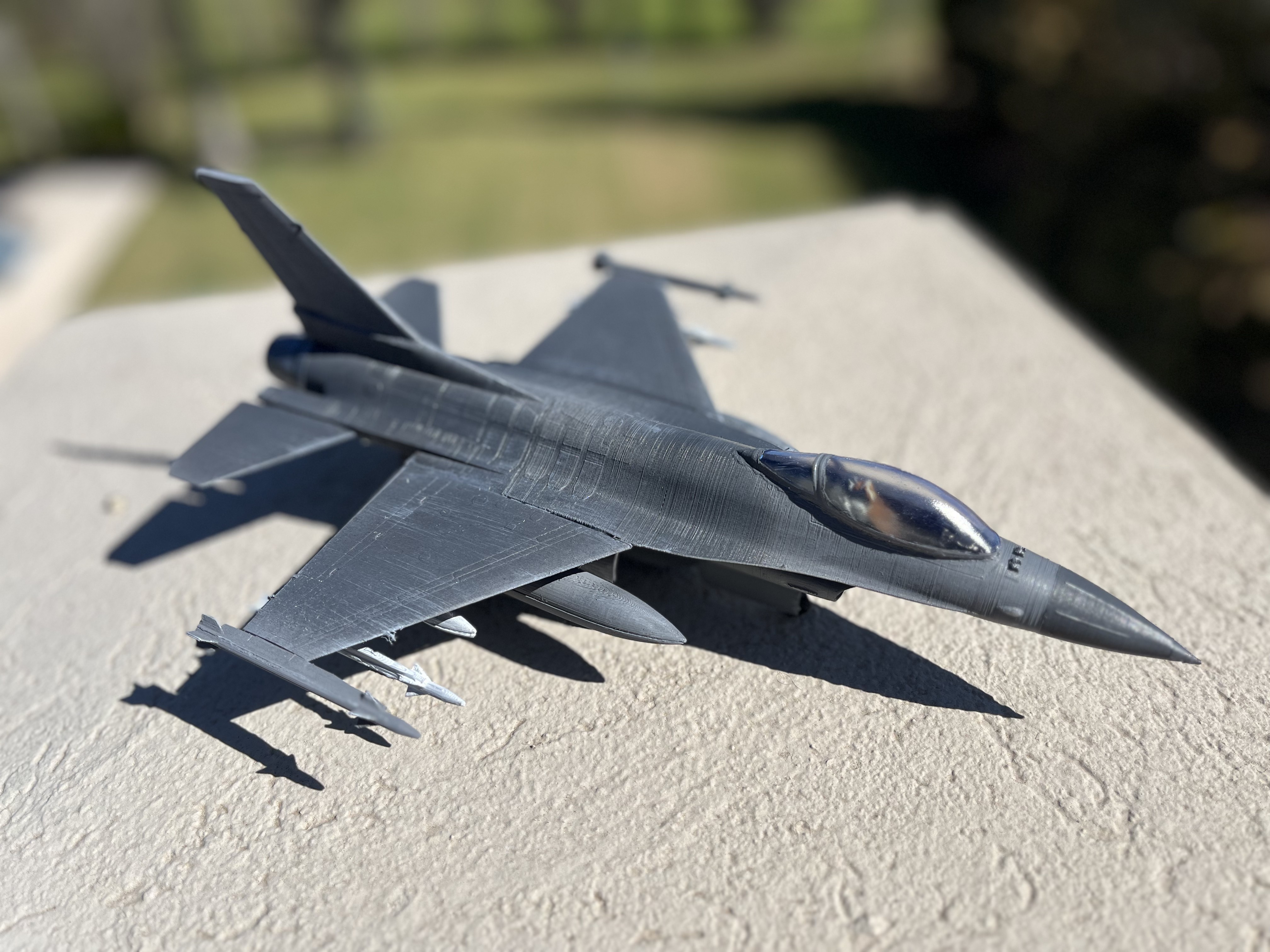 F16 FALCON SCALE MODEL 1 48 ASSEMBLY KIT 3D model 3D printable