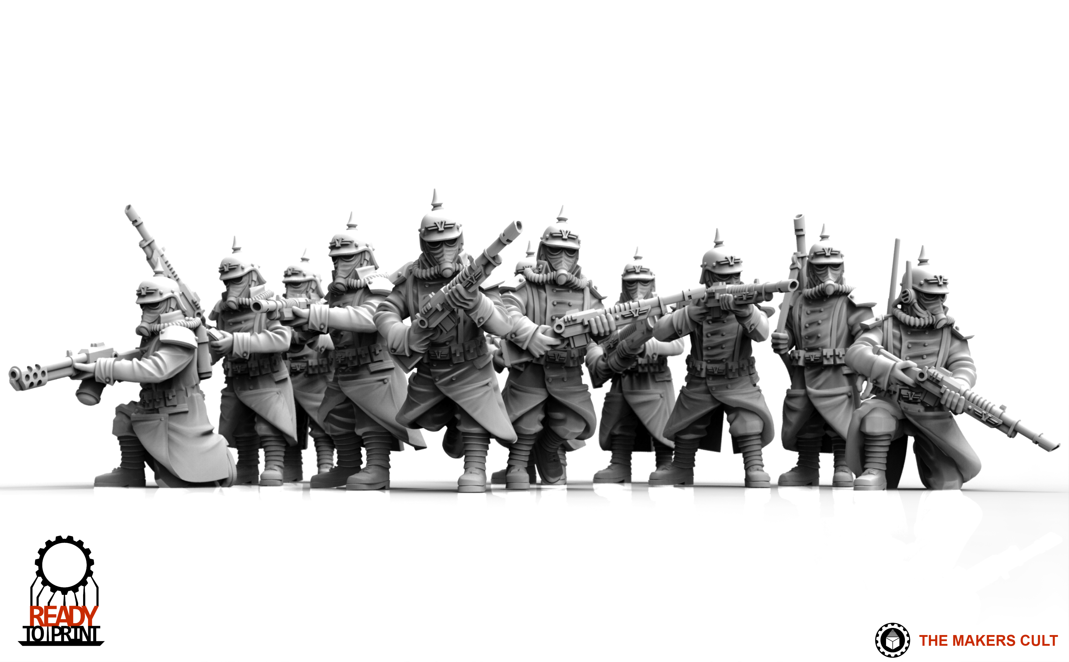 Valour Korps - Infantry 3D printable model