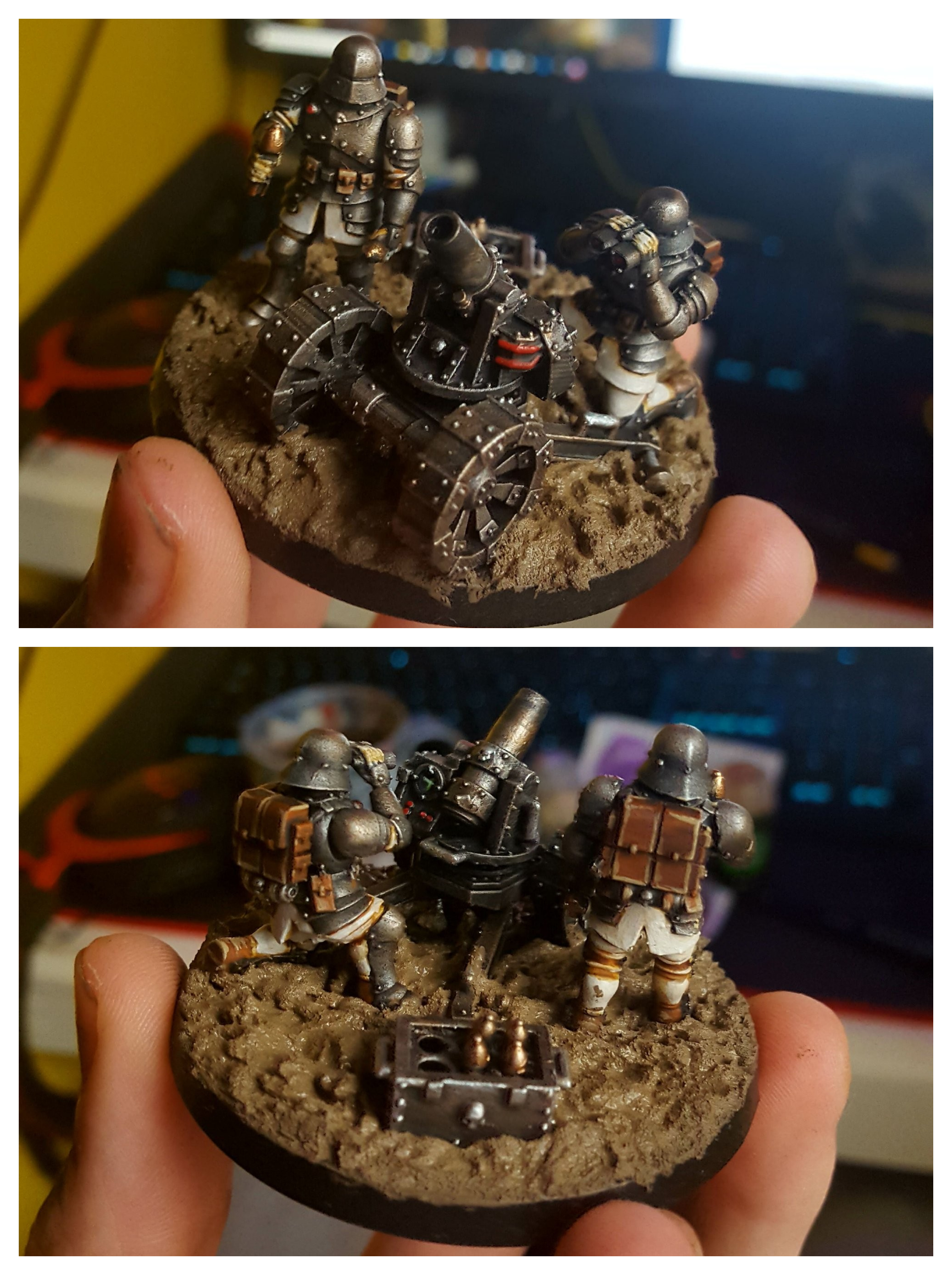 Feudal guard Heavy Weapons teams 3D printable model