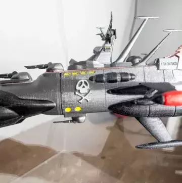 Figurine Takara Albator (Captain Harlock) – Arcadia Atlantis Mini-série 1978 Vintage Rare