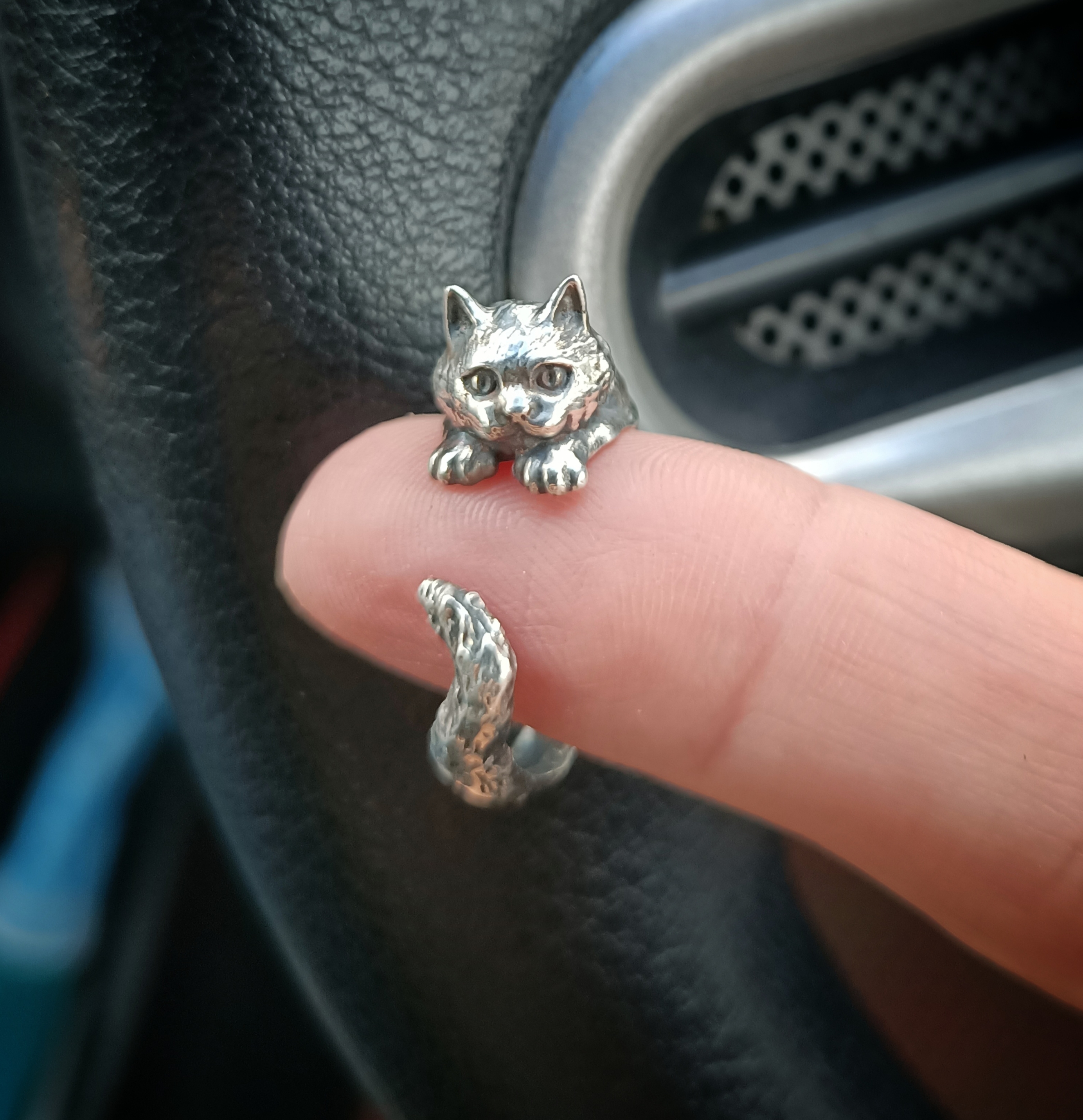 Cat ring 3d model for 3d printing 3D print model