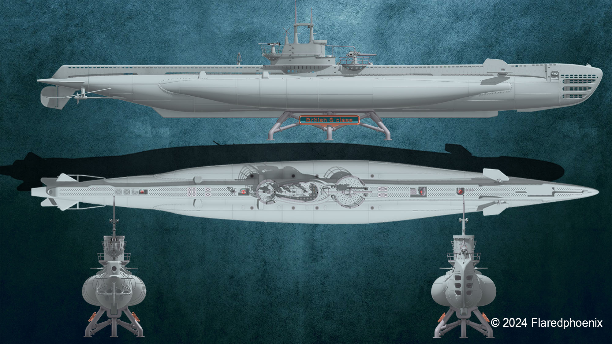 U-Boat British S Class Detailed
