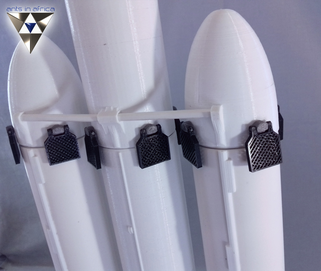 3D print model space-x Falcon Heavy and Falcon 9