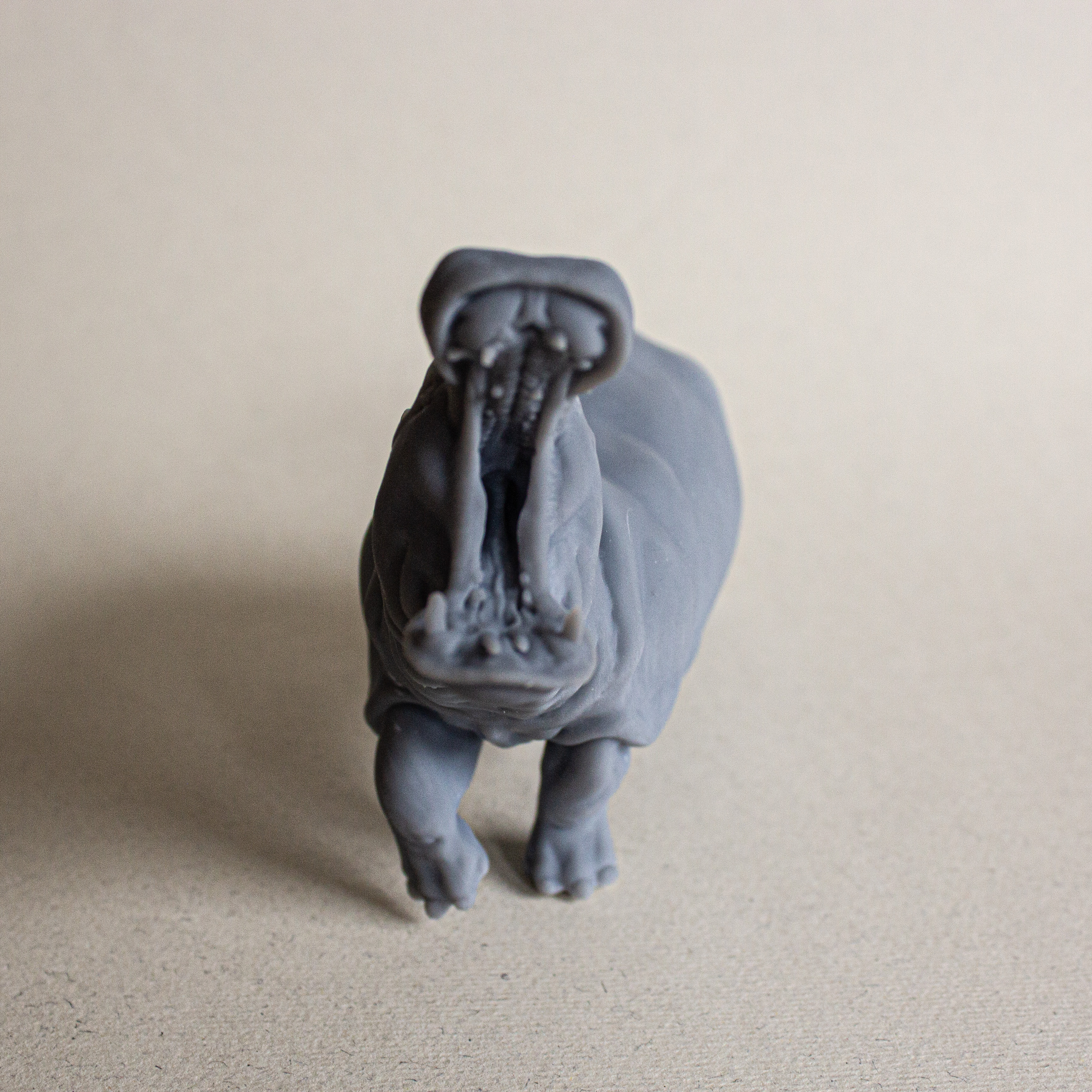 Angry Hippo for 3D printing