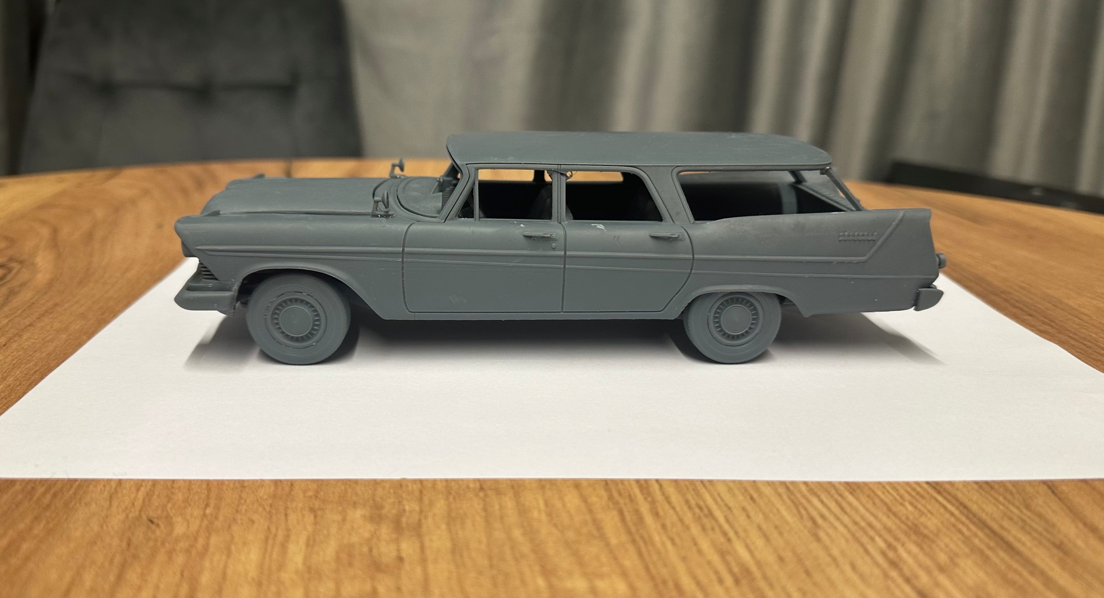 Plymouth Sport Suburban 1958 3D print model
