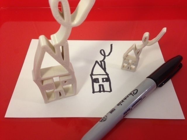 Sharpie print plastic piece of equipment