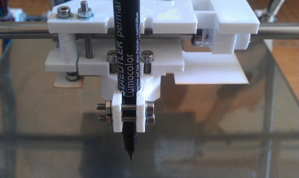 RepRap Pen Holder Plotter Extruder