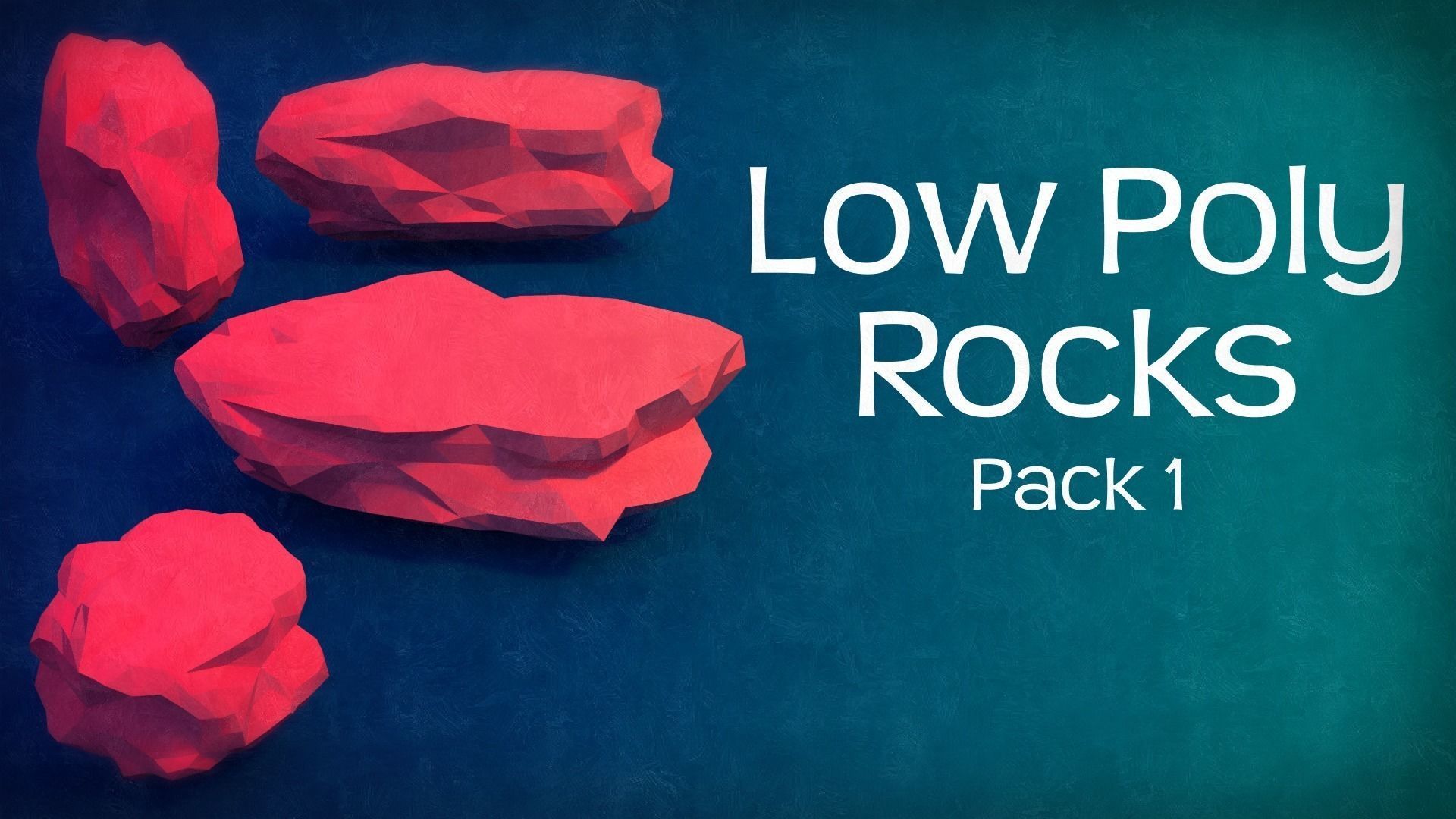 The Low Poly Rocks - Pack 1