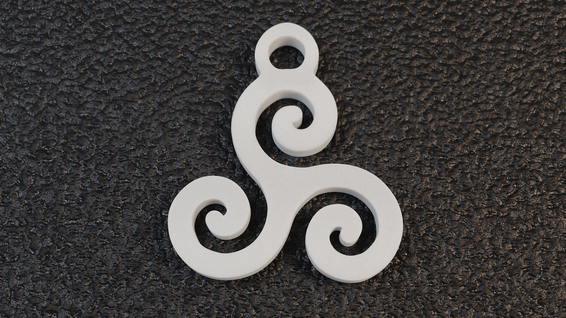 Triskelion Pendant 02