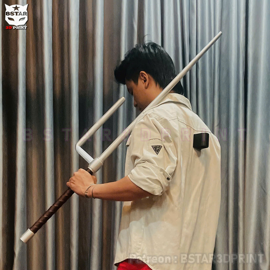 Smoker Sword With Back Support - One piece LA Weapon