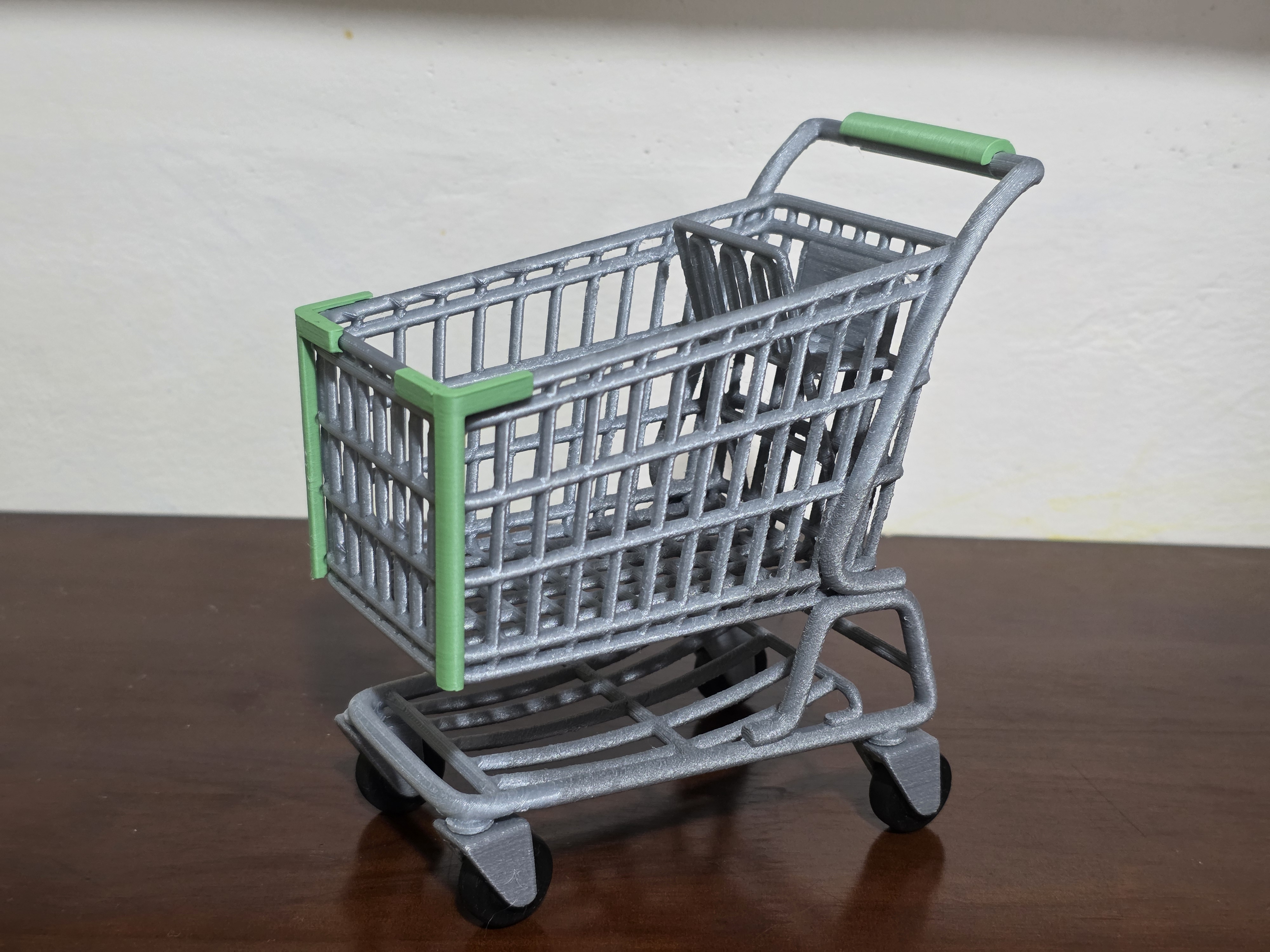 Miniature Shopping Cart for 3d printing