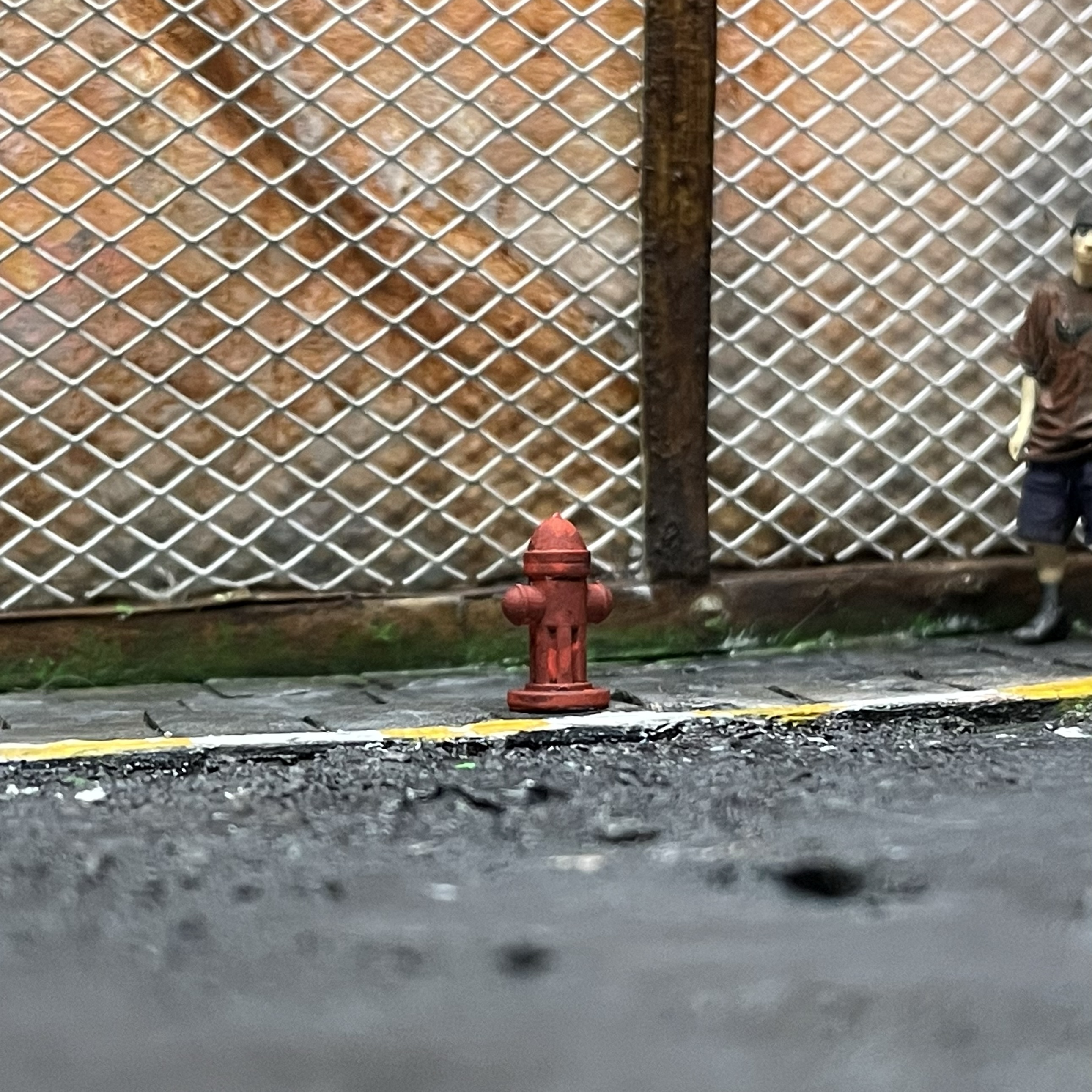 Street hydrant diorama prop 3D printable single pack